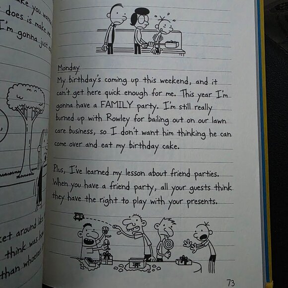 Diary of a Wimpy Kid books by Jeff Kinney - The Getaway and Dog Days - hardcover - Picture 6 of 15